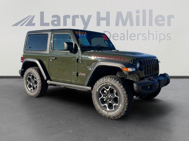 used 2023 Jeep Wrangler car, priced at $34,686