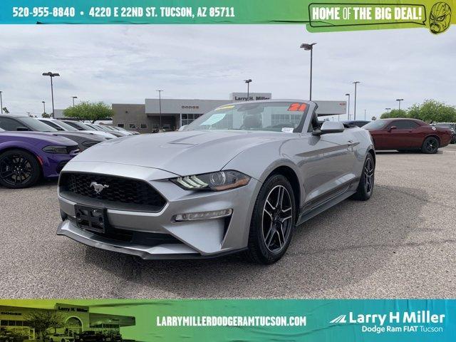 used 2021 Ford Mustang car, priced at $21,784