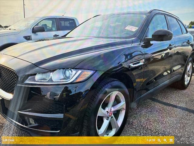 used 2018 Jaguar F-PACE car, priced at $16,875