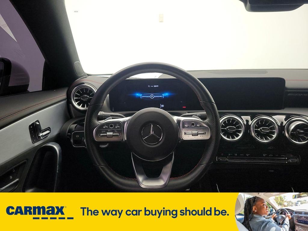 used 2022 Mercedes-Benz AMG CLA 35 car, priced at $36,998