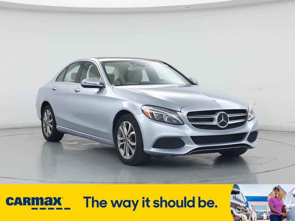 used 2018 Mercedes-Benz C-Class car, priced at $20,998
