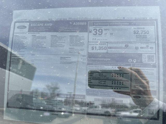 new 2025 Ford Escape car, priced at $36,588