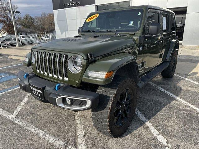 used 2022 Jeep Wrangler Unlimited 4xe car, priced at $34,500