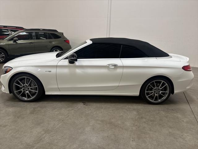 used 2018 Mercedes-Benz AMG C 43 car, priced at $35,192