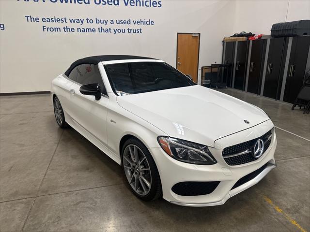 used 2018 Mercedes-Benz AMG C 43 car, priced at $35,192