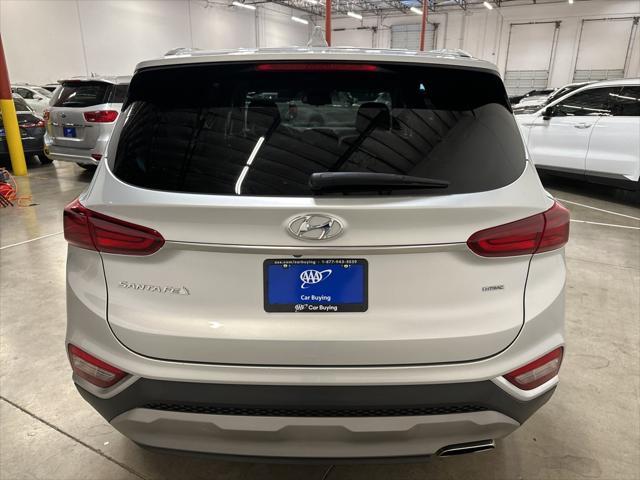 used 2019 Hyundai Santa Fe car, priced at $19,646