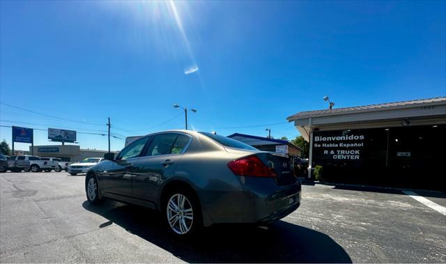 used 2013 INFINITI G37x car, priced at $9,995