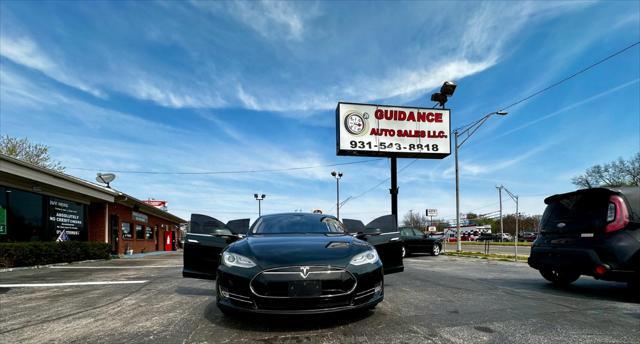 used 2013 Tesla Model S car, priced at $16,995