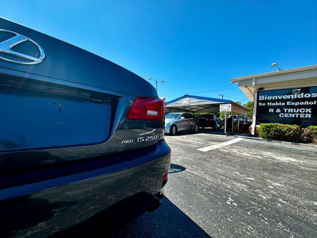 used 2008 Lexus IS 250 car, priced at $4,995