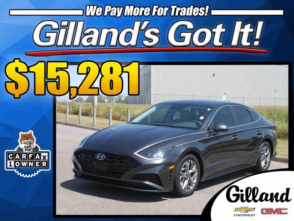 used 2021 Hyundai Sonata car, priced at $15,281