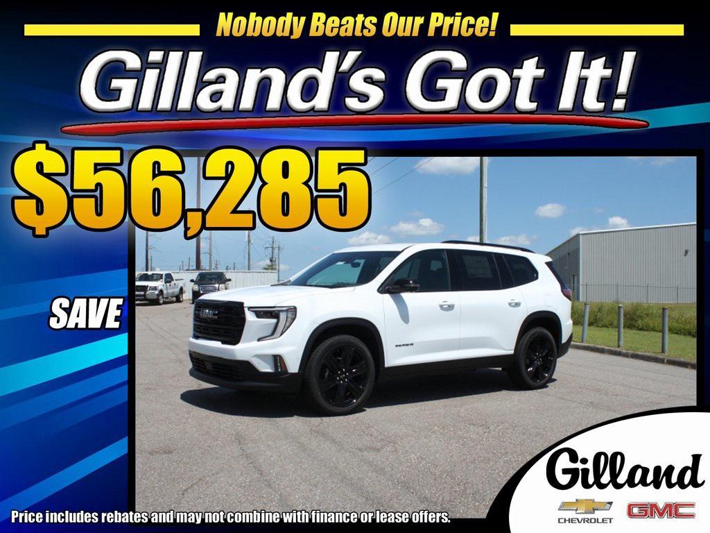 new 2026 GMC Acadia car, priced at $56,285