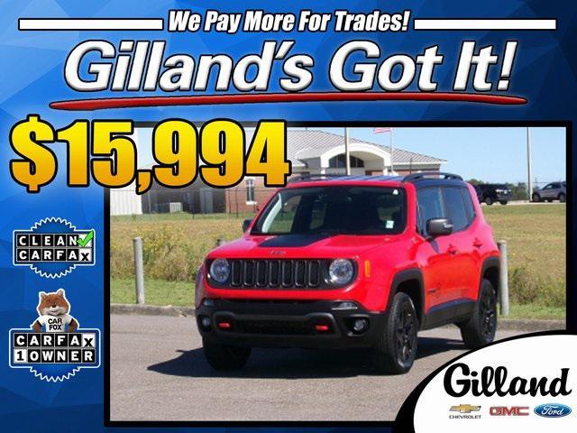 used 2018 Jeep Renegade car, priced at $15,994