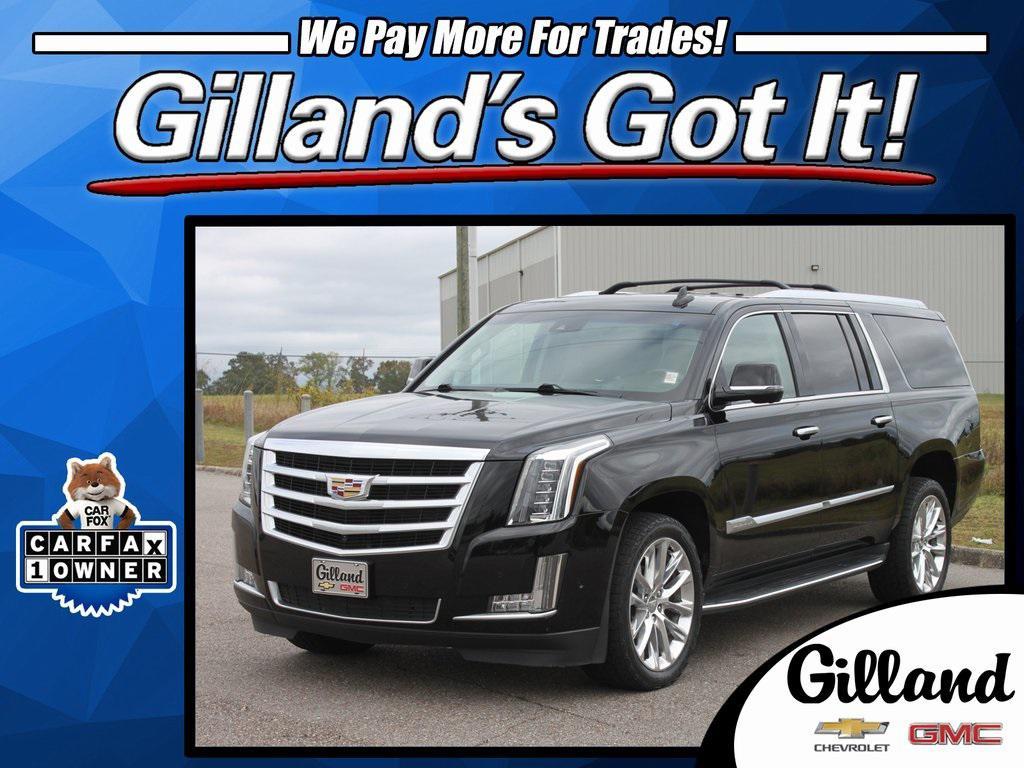 used 2017 Cadillac Escalade ESV car, priced at $23,481
