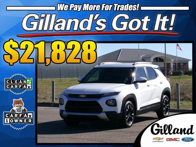 used 2023 Chevrolet TrailBlazer car, priced at $21,828