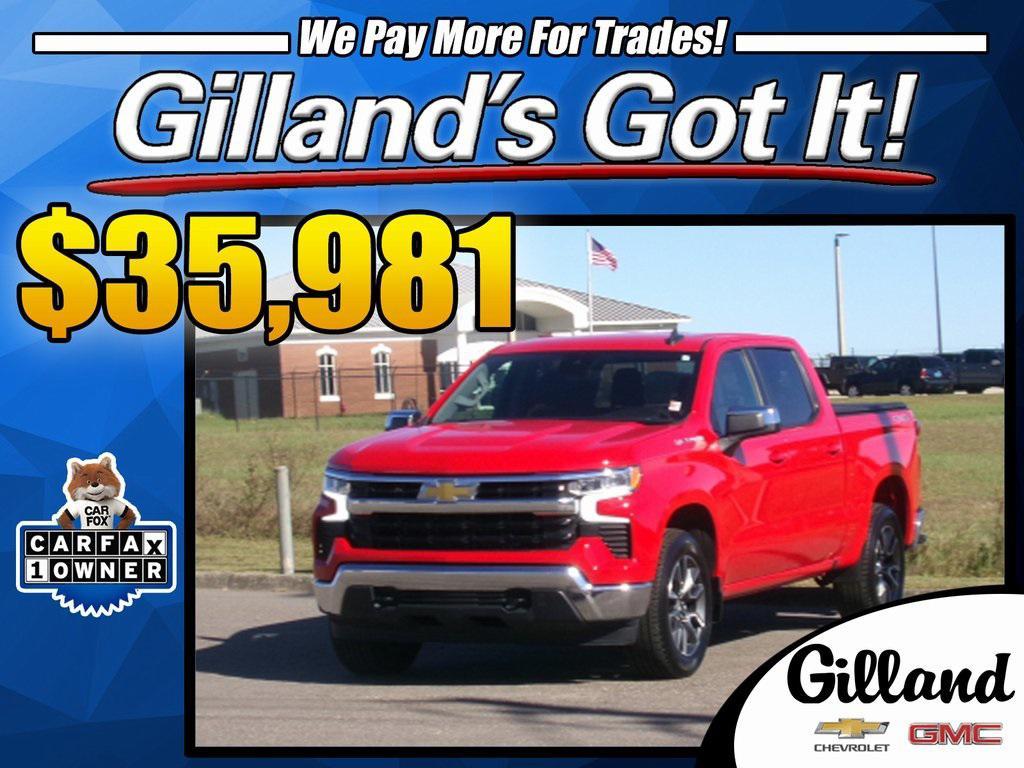 used 2022 Chevrolet Silverado 1500 car, priced at $35,981
