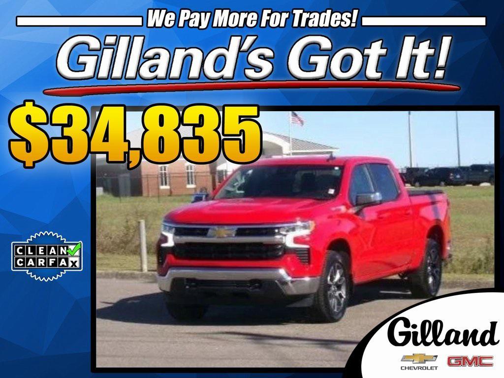 used 2022 Chevrolet Silverado 1500 car, priced at $34,835