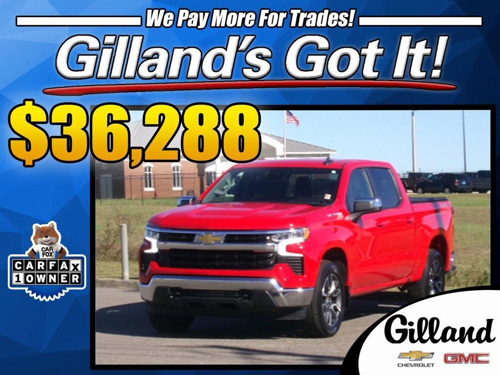 used 2022 Chevrolet Silverado 1500 car, priced at $36,288