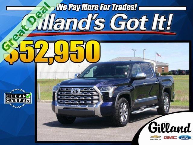 used 2023 Toyota Tundra car, priced at $52,700