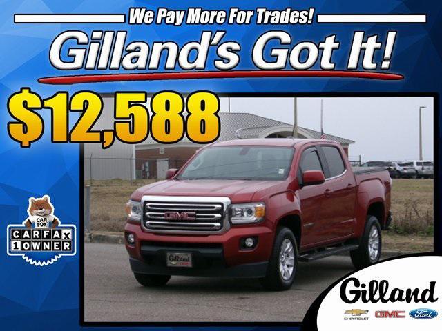 used 2016 GMC Canyon car, priced at $12,588