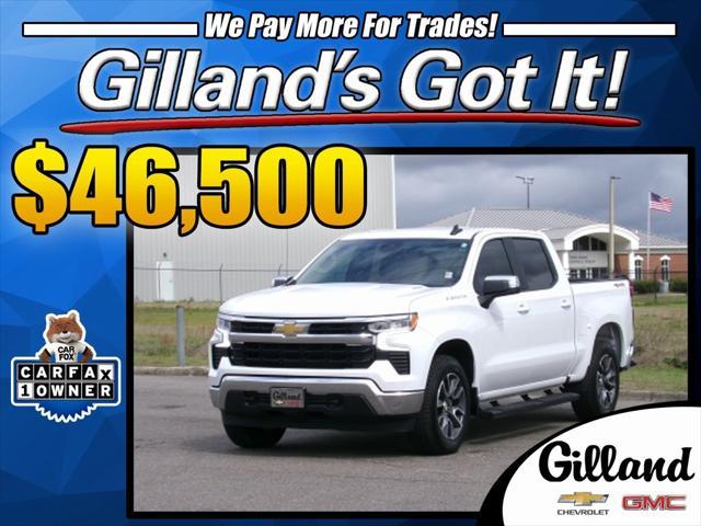 used 2024 Chevrolet Silverado 1500 car, priced at $46,288