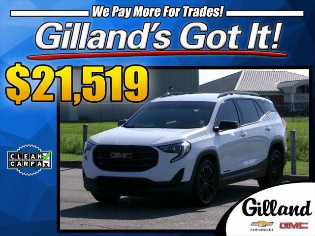 used 2021 GMC Terrain car, priced at $21,519