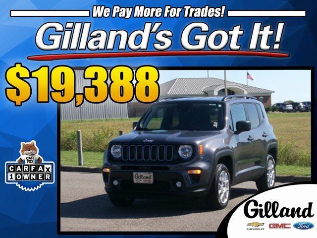 used 2022 Jeep Renegade car, priced at $19,388