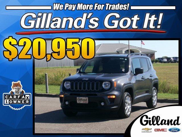 used 2022 Jeep Renegade car, priced at $20,950