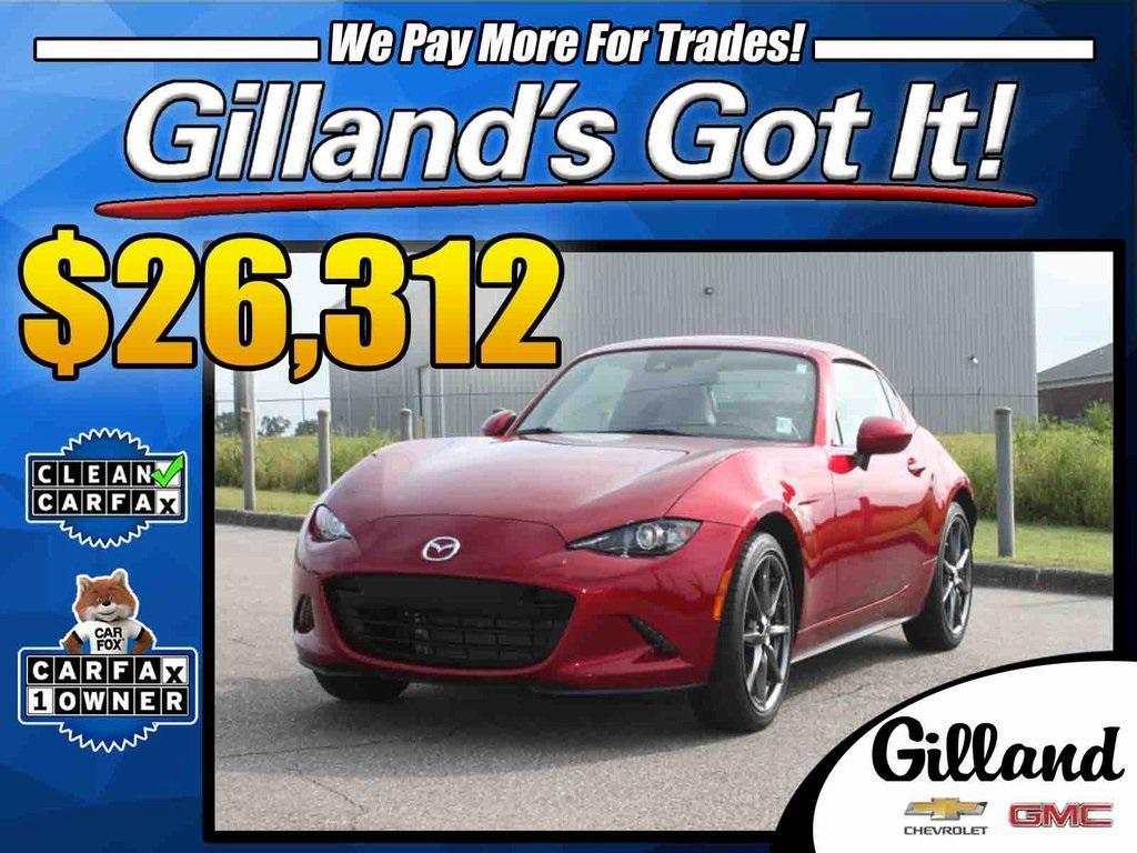 used 2019 Mazda MX-5 Miata RF car, priced at $26,312