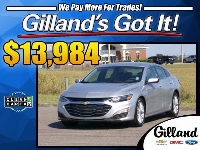 used 2021 Chevrolet Malibu car, priced at $13,984