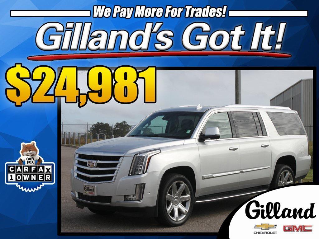 used 2018 Cadillac Escalade ESV car, priced at $24,981