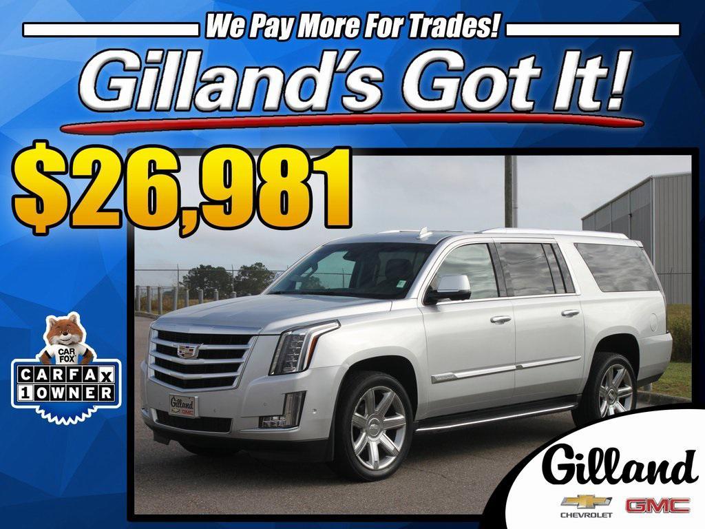 used 2018 Cadillac Escalade ESV car, priced at $26,981