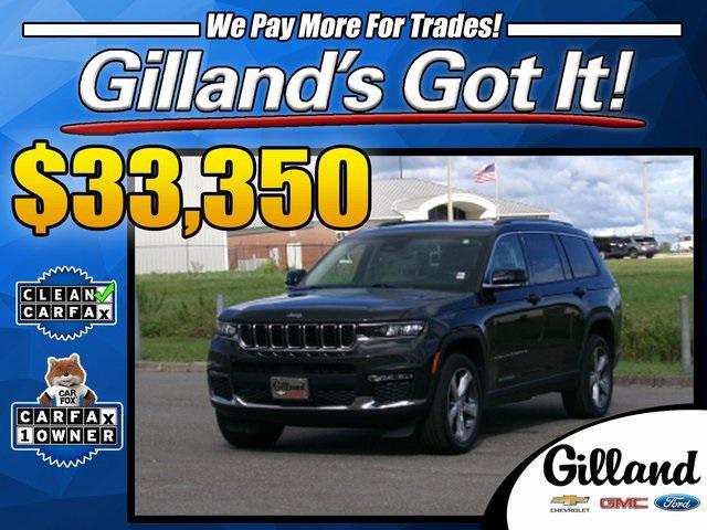 used 2021 Jeep Grand Cherokee L car, priced at $33,350