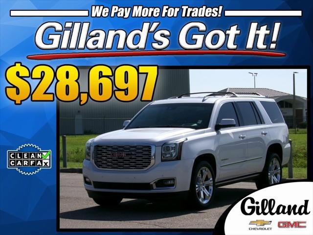 used 2018 GMC Yukon car, priced at $28,697