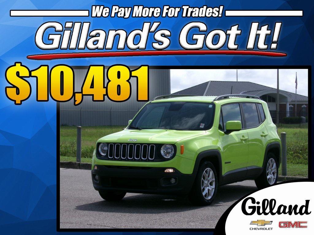used 2018 Jeep Renegade car, priced at $10,281
