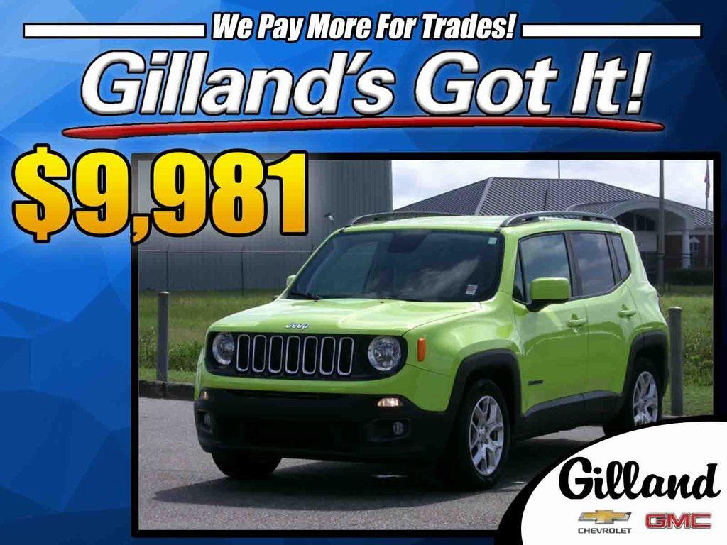 used 2018 Jeep Renegade car, priced at $9,891
