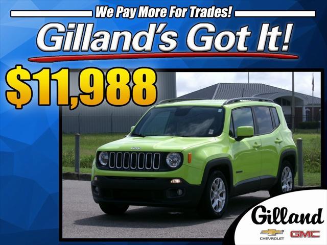 used 2018 Jeep Renegade car, priced at $11,988