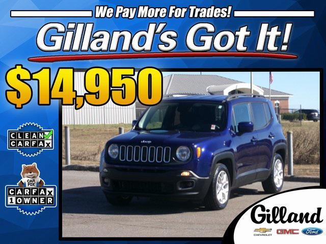 used 2017 Jeep Renegade car, priced at $14,950