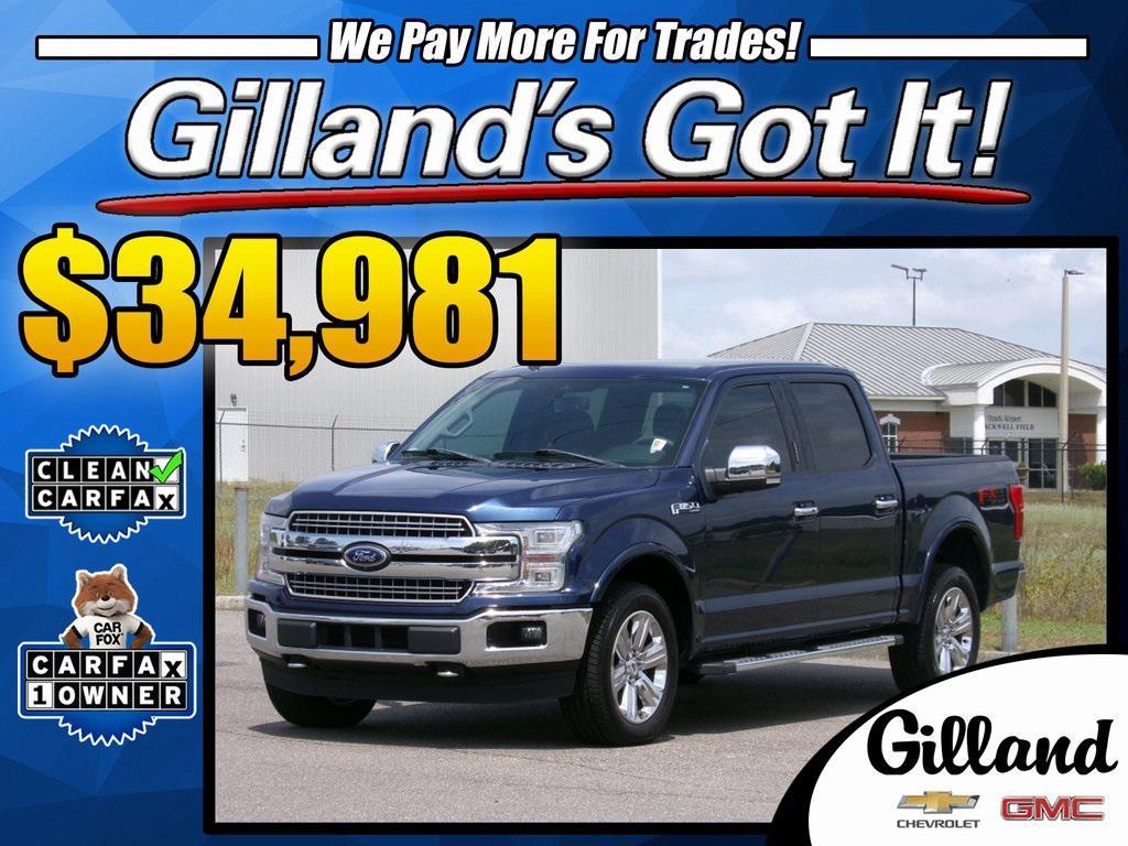 used 2018 Ford F-150 car, priced at $34,981