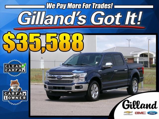 used 2018 Ford F-150 car, priced at $35,588