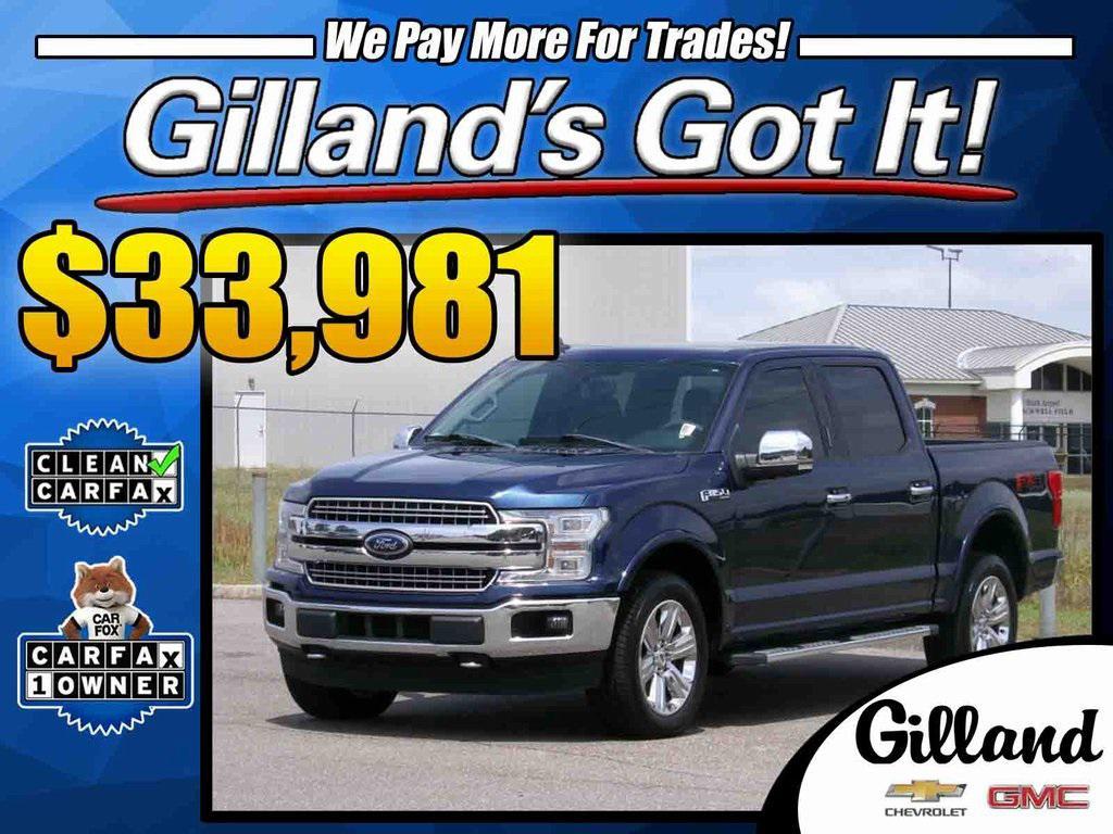 used 2018 Ford F-150 car, priced at $33,981
