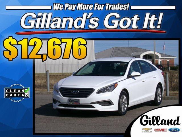 used 2016 Hyundai Sonata car, priced at $12,676