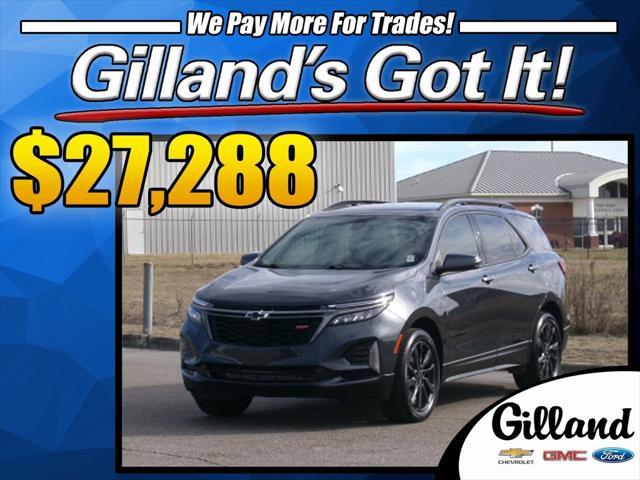 used 2023 Chevrolet Equinox car, priced at $27,288