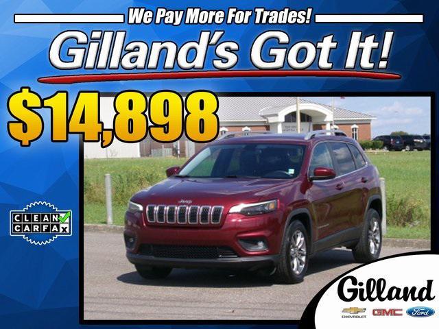 used 2019 Jeep Cherokee car, priced at $14,898