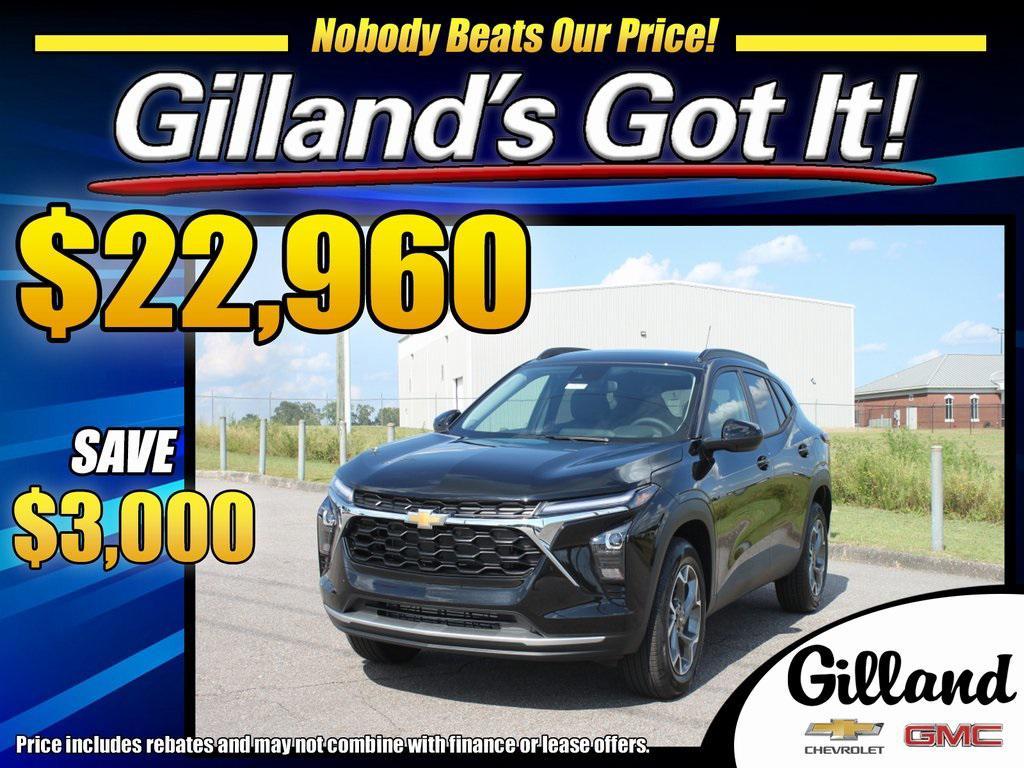 new 2025 Chevrolet Trax car, priced at $25,960