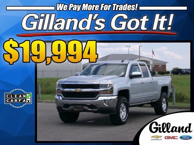 used 2016 Chevrolet Silverado 1500 car, priced at $20,588