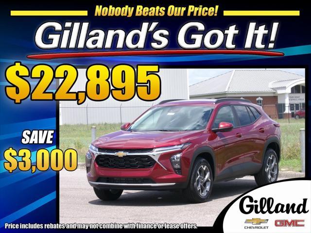 new 2025 Chevrolet Trax car, priced at $25,895