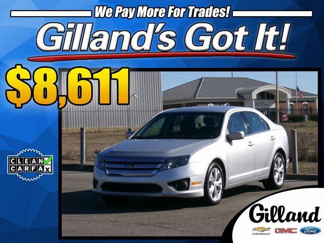 used 2012 Ford Fusion car, priced at $8,611