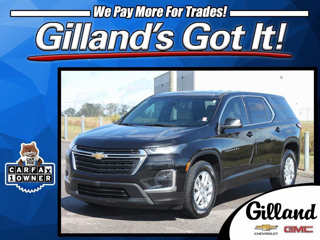 used 2023 Chevrolet Traverse car, priced at $21,781