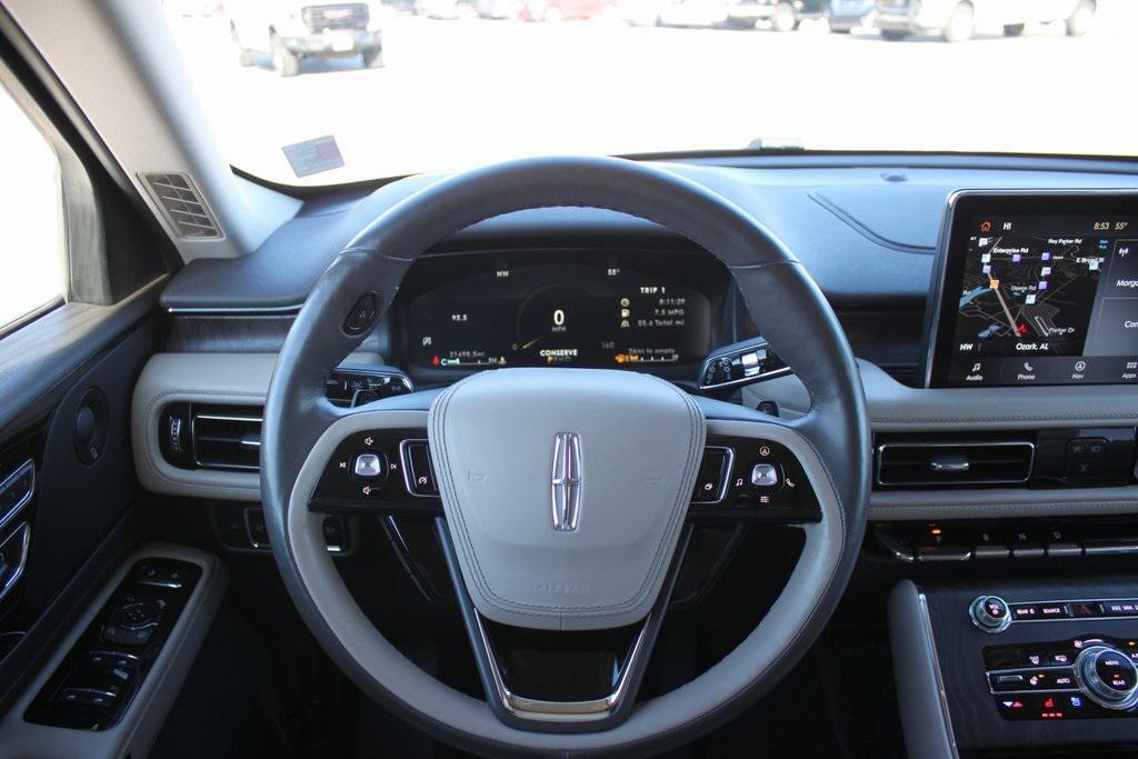 used 2022 Lincoln Aviator car, priced at $45,381