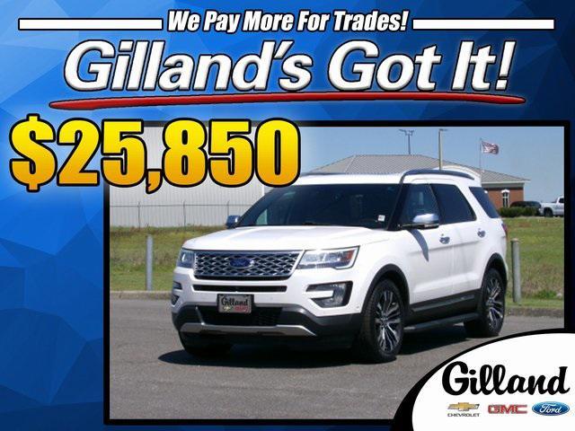 used 2017 Ford Explorer car, priced at $25,850